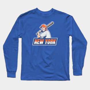 New York Baseball Long Sleeve T-Shirt